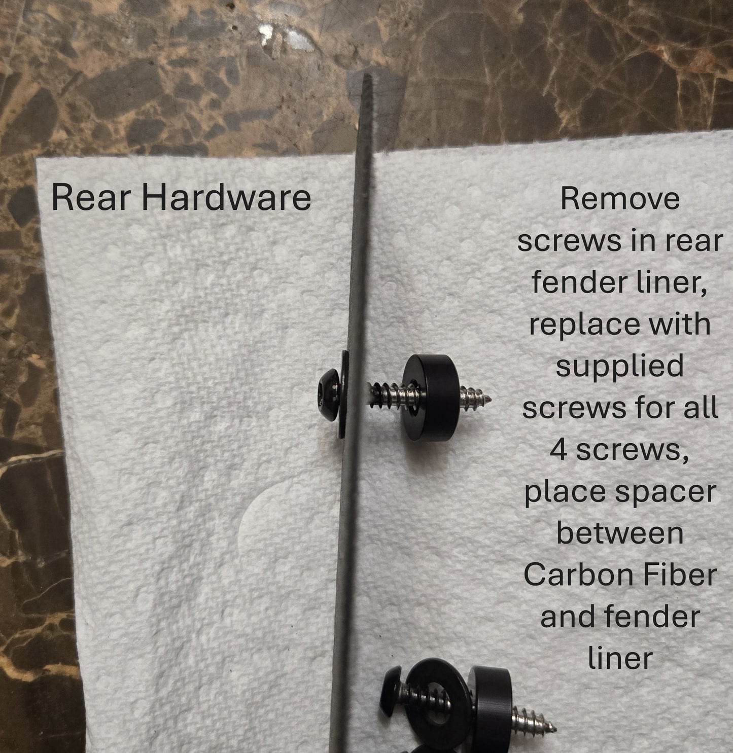 Volkswagen MK8 Golf R/Golf GTI Carbon Fiber Mudguards