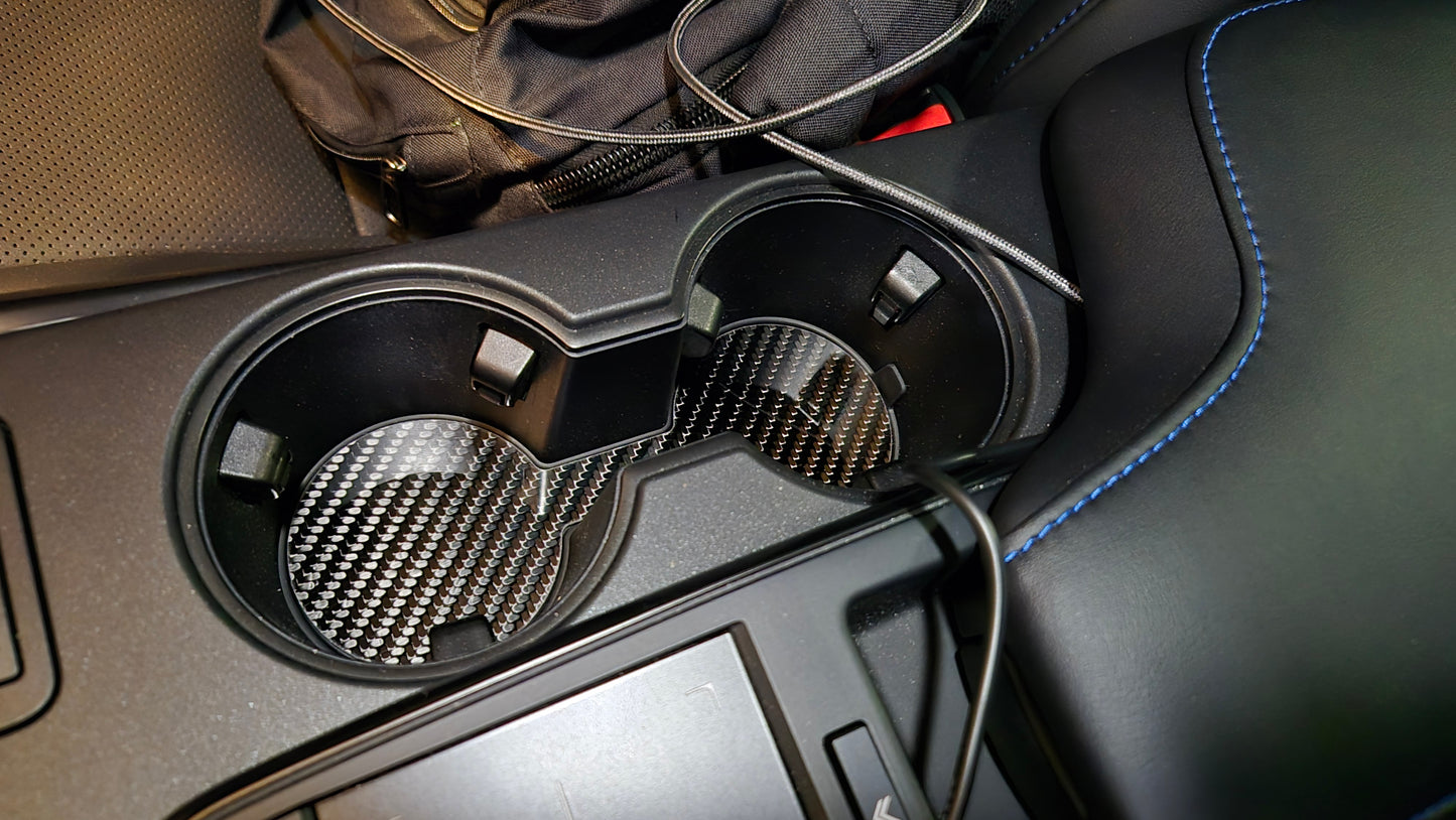 21+ IS/RC Carbon Fiber Cupholder Base