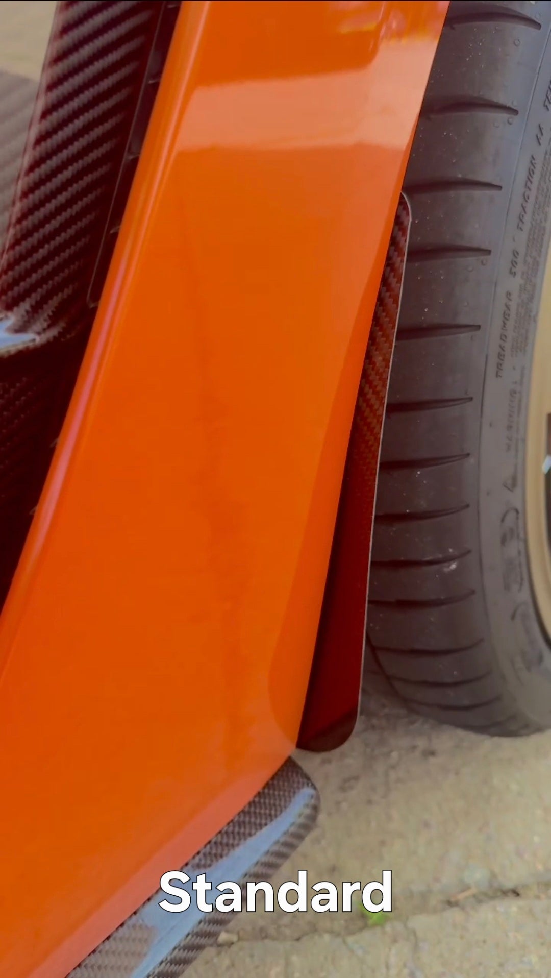 2015 to 2019 Lexus RCF Carbon Fiber Mudguards