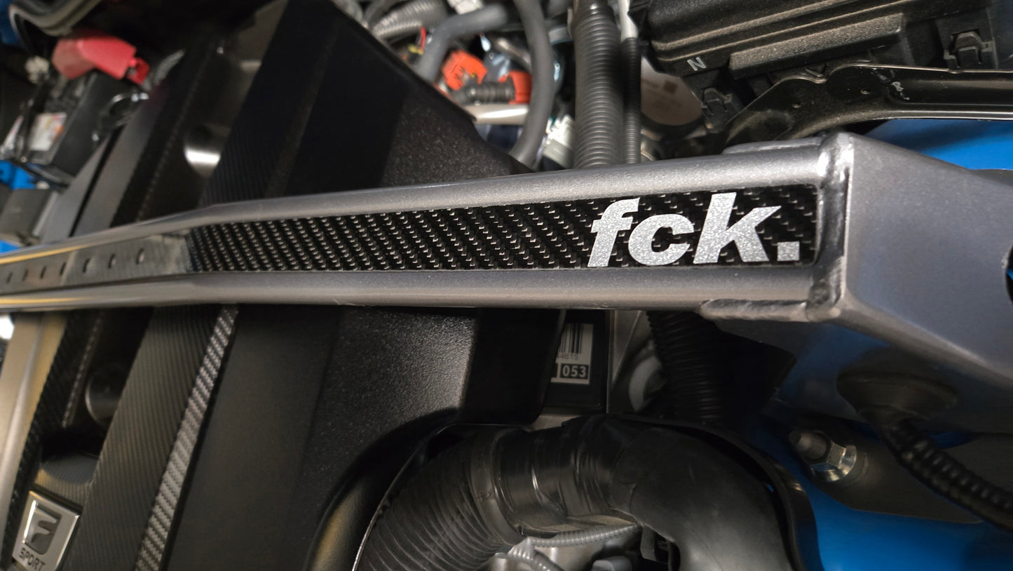 Carbon Fiber Cover for 2021-2025 Lexus IS Tom's Strut Tower Bar