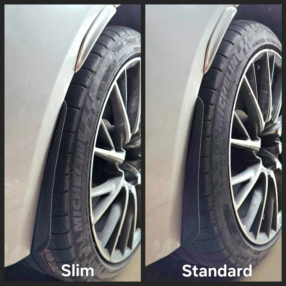 2015 to 2019 Lexus RCF Carbon Fiber Mudguards