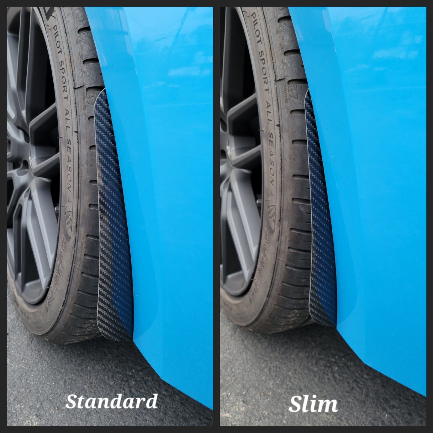 2021-2025 Lexus IS300, IS350, IS500 Carbon Fiber Mudguards