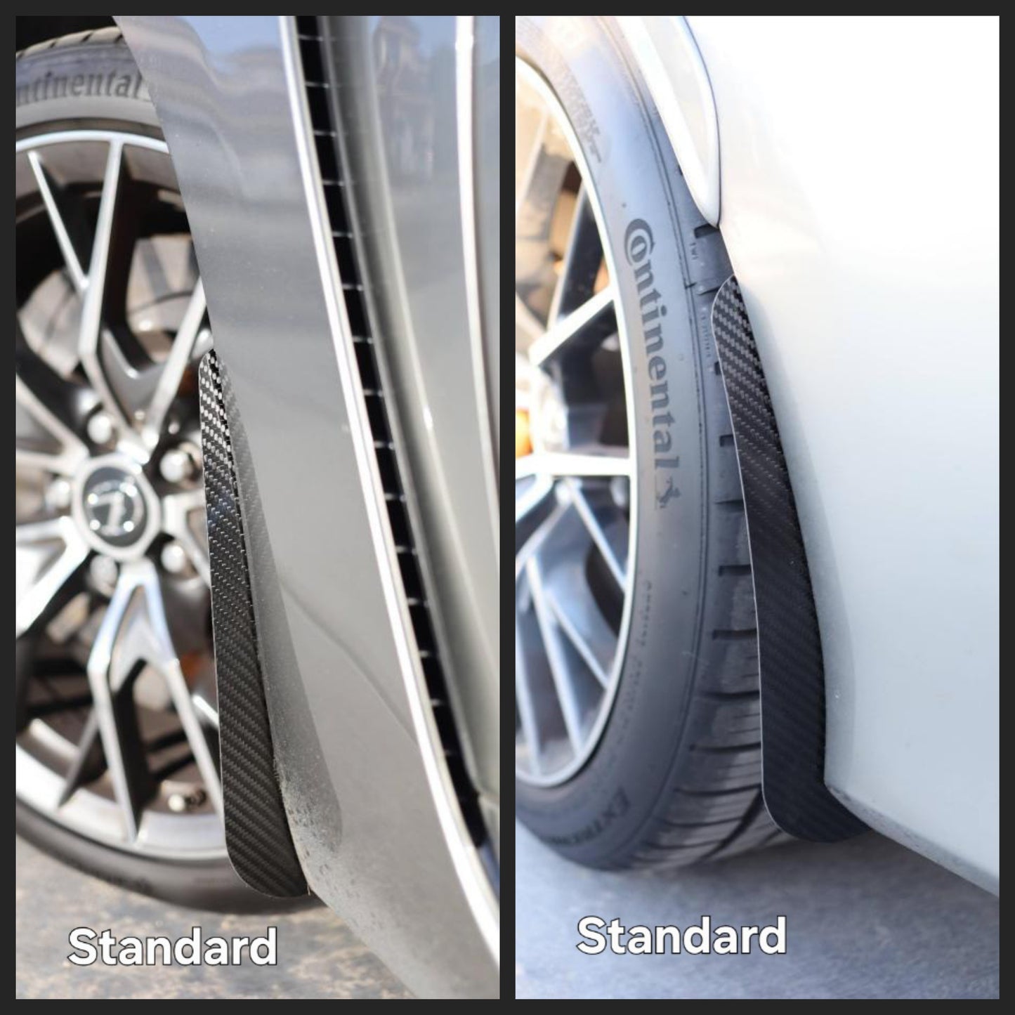 2016-2020 Lexus GSF Carbon Fiber Mudguards