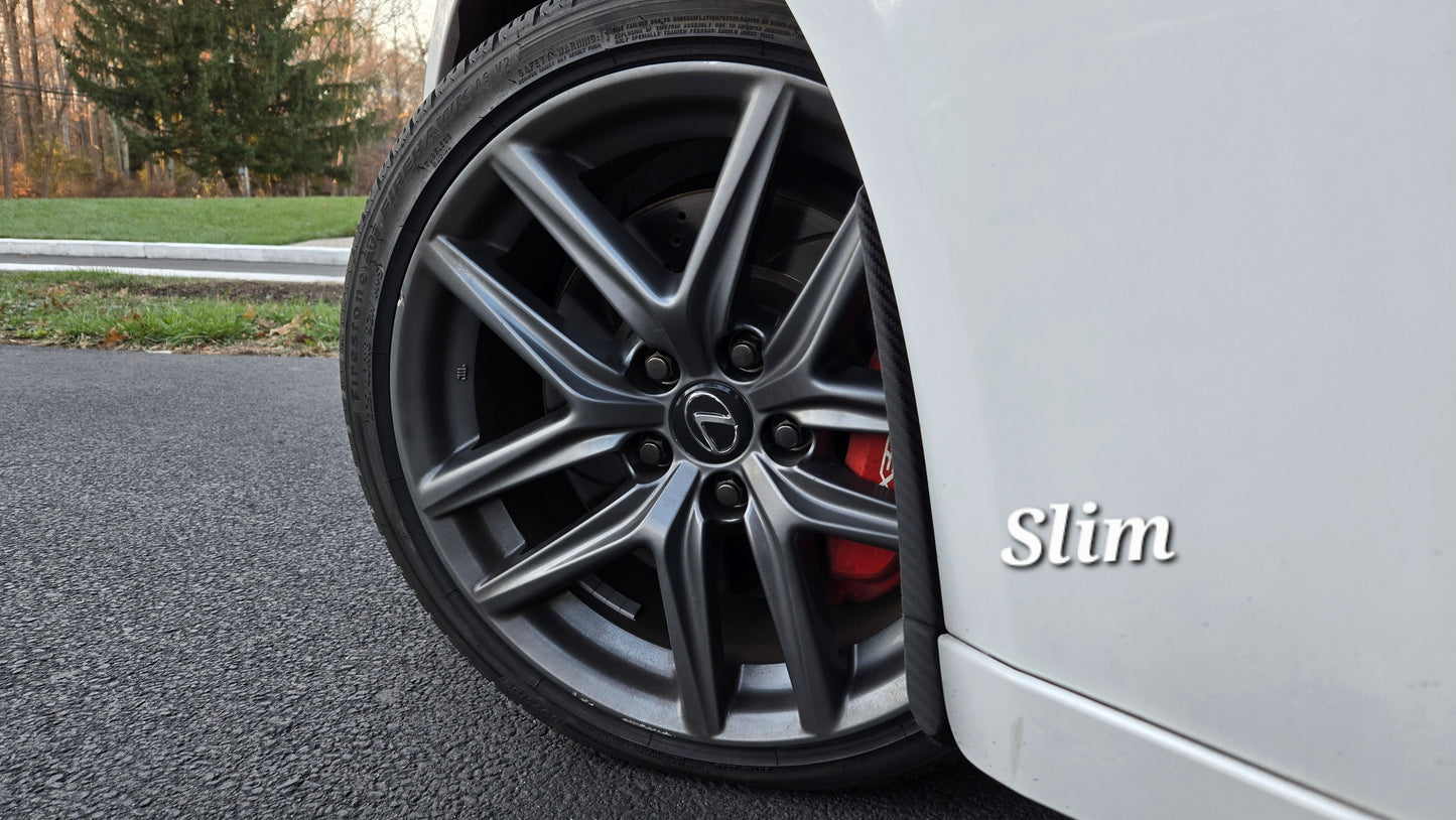 2014-2020 Lexus IS200t, IS300, IS350 Carbon Fiber Mudguards