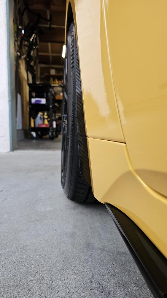 2021-2025 Lexus IS300, IS350, IS500 Carbon Fiber Mudguards