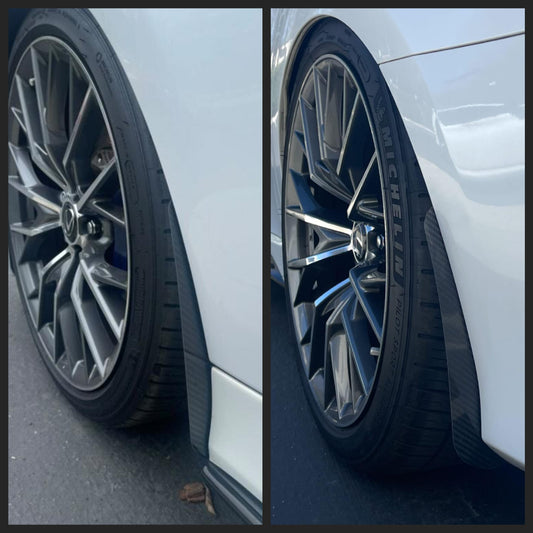 2013-2020 Lexus GS350 Carbon Fiber Mudguards
