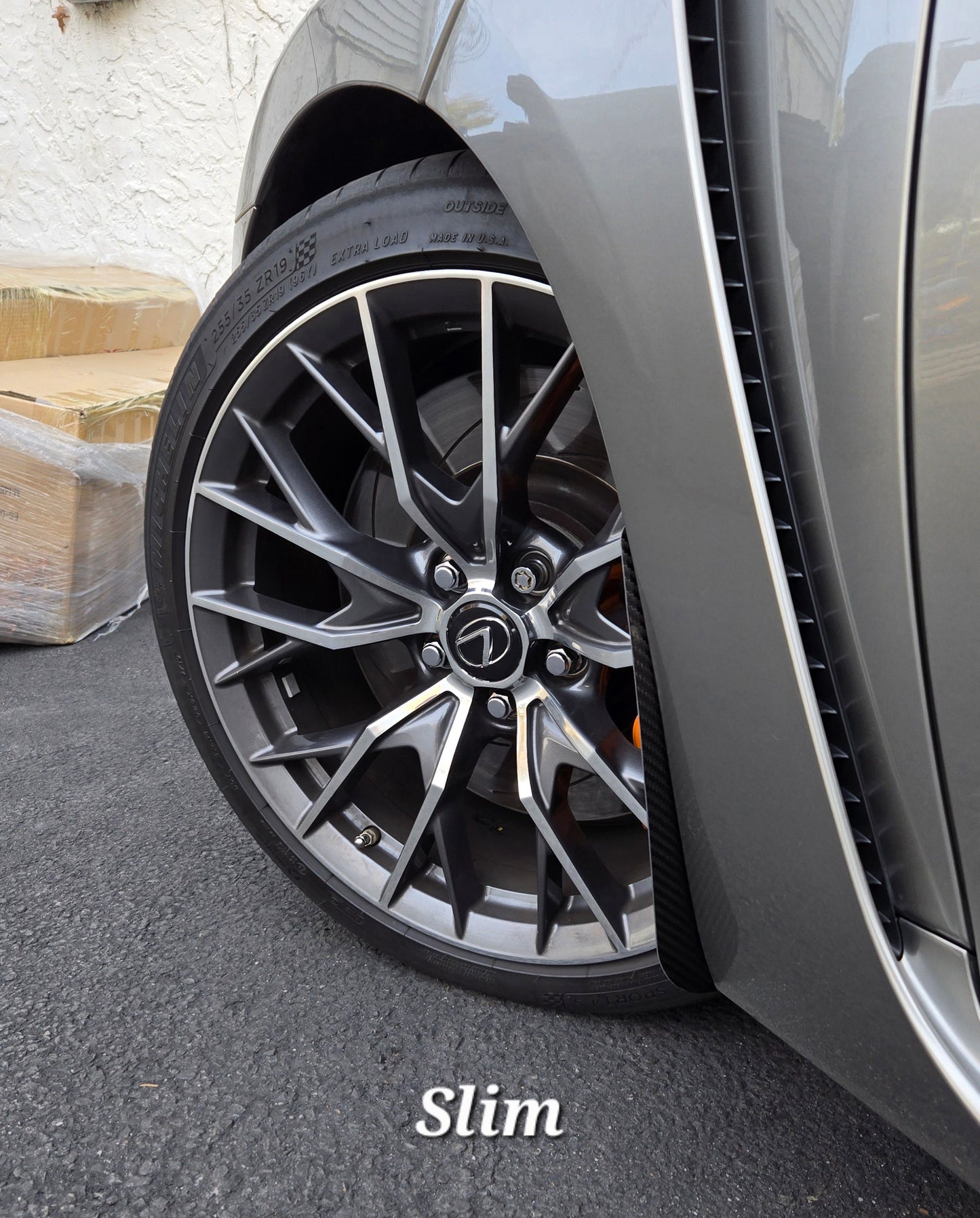 2016-2020 Lexus GSF Carbon Fiber Mudguards