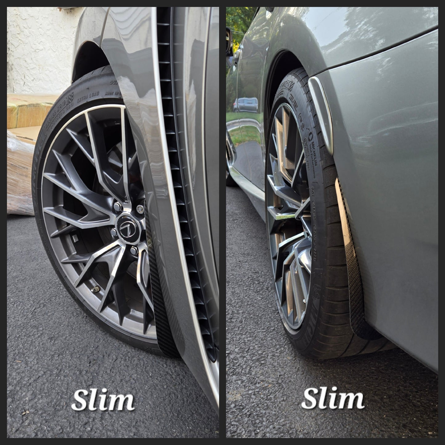 2016-2020 Lexus GSF Carbon Fiber Mudguards
