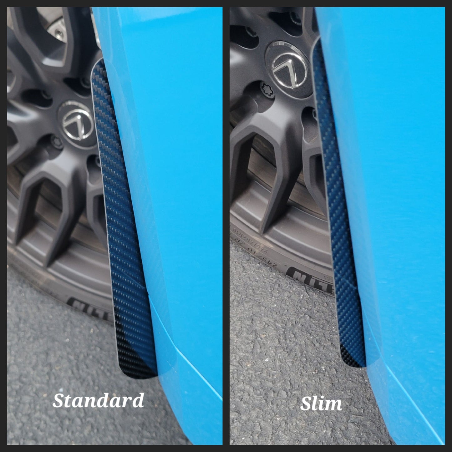 2021-2025 Lexus IS300, IS350, IS500 Carbon Fiber Mudguards