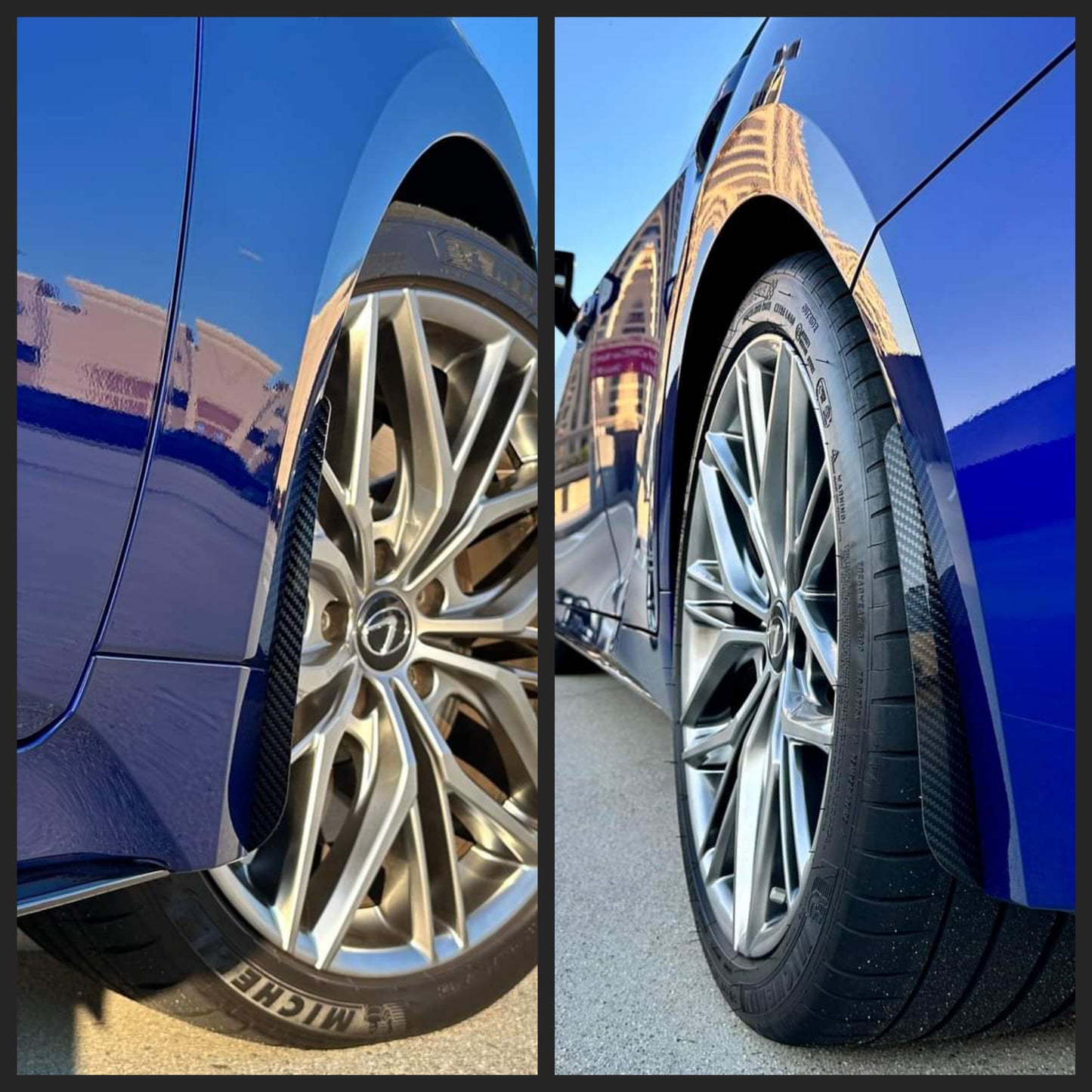 2021-2025 Lexus IS300, IS350, IS500 Carbon Fiber Mudguards