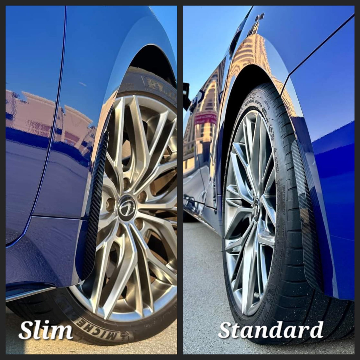 2021-2025 Lexus IS300, IS350, IS500 Carbon Fiber Mudguards
