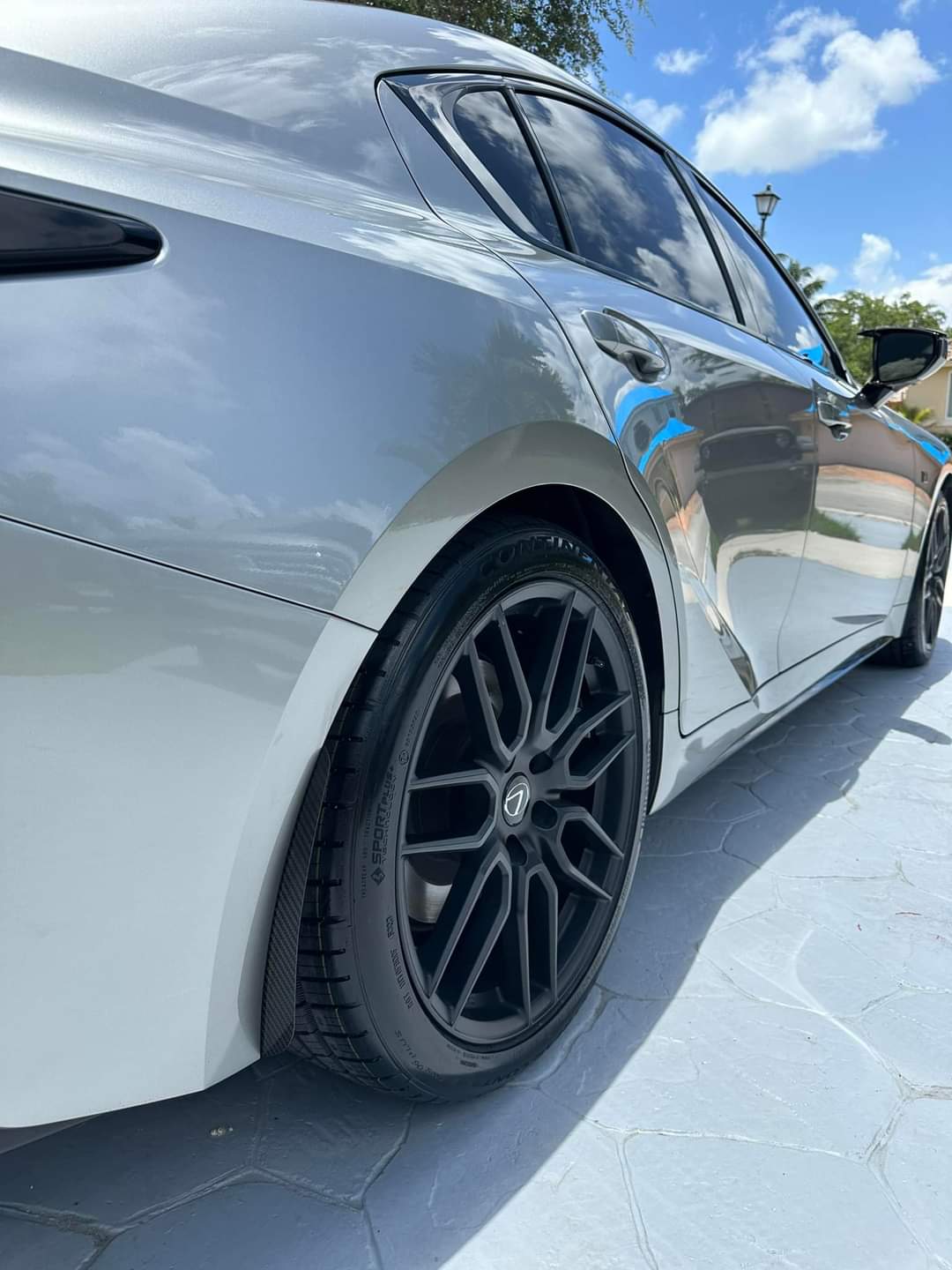 2021-2025 Lexus IS300, IS350, IS500 Carbon Fiber Mudguards