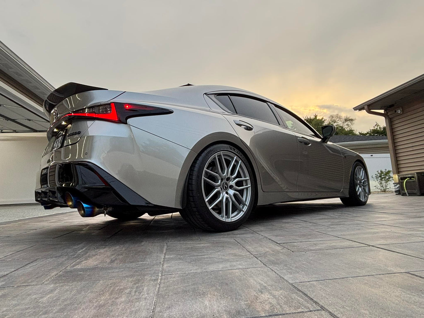 2021-2025 Lexus IS300, IS350, IS500 Carbon Fiber Mudguards